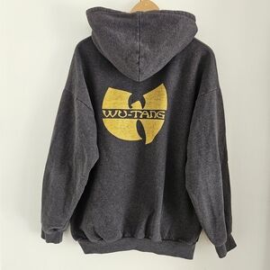Vintage Wu Tang Clan Hoodie Mens Large Full Zip Sweatshirt 90s